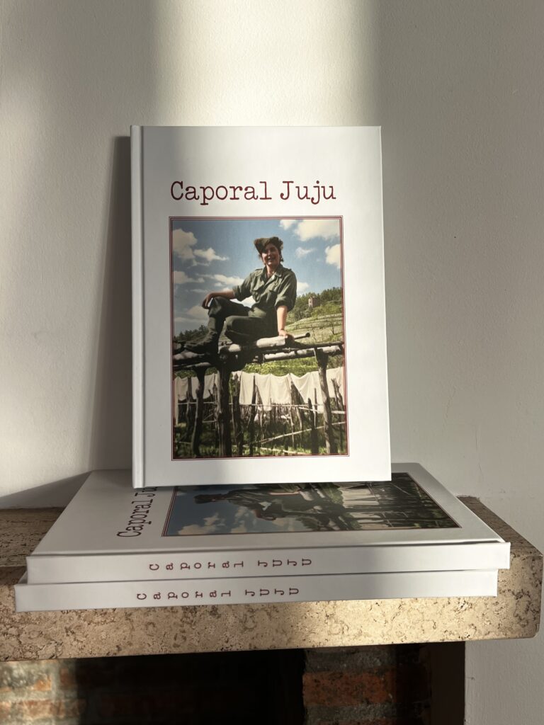 Maquettage et illustration du livre Caporal Juju par Lagraphista photo cheminée