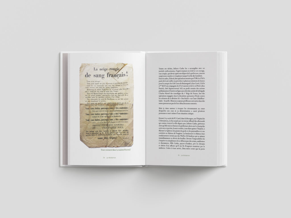 Maquettage et illustration du livre Caporal Juju par Lagraphista